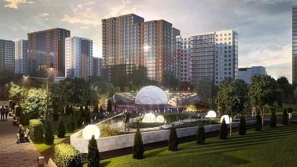 1-к. квартира, 38,8м², 6/22 эт. ЖК “Имена”