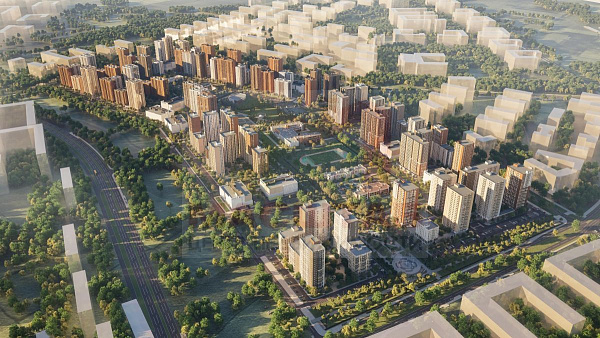 1-к. квартира, 38,8м², 6/22 эт. ЖК “Имена”