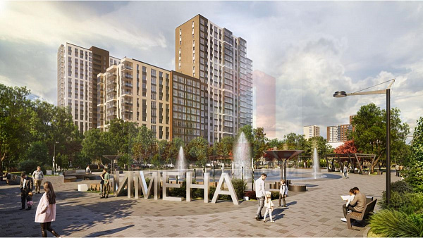 1-к. квартира, 38,8м², 6/22 эт. ЖК “Имена”