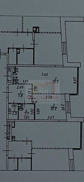 1-комн. квартира, 41,7 м²
в ЖК «Veren Village Стрельна